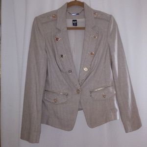 WHBM Herringbone Blazer